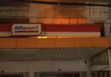 kebakaran di andi tonro makassar