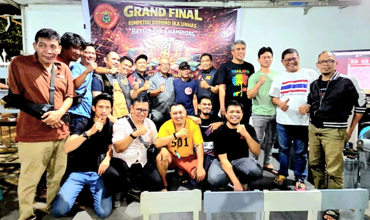 Para pemenang domino IKA Unhas