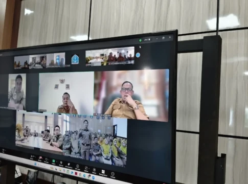 Rakor Pemerintah Kabupaten Bone, Senin (5/1/2025).